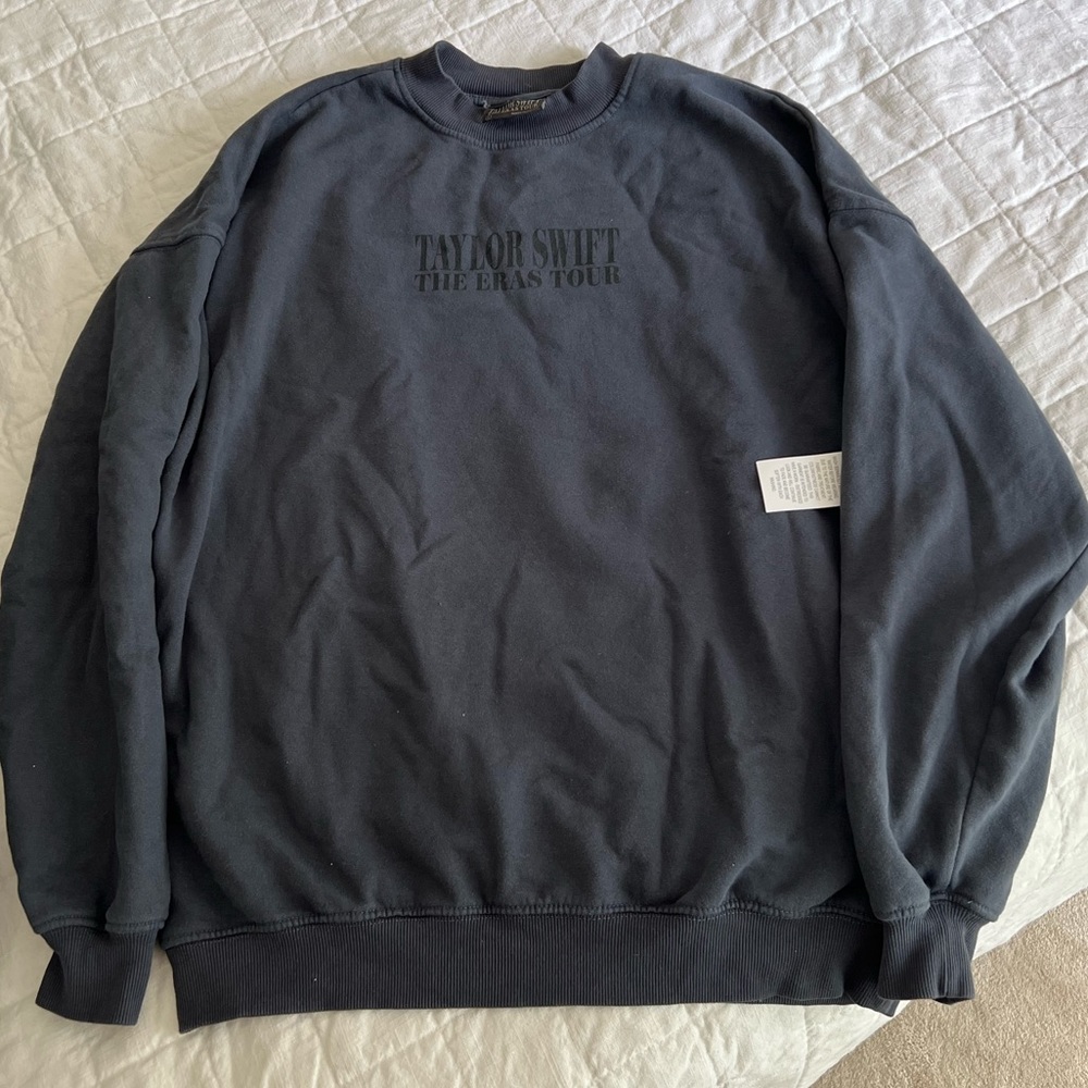 Taylor Swift The Eras Tour Blue Crew Neck | Small